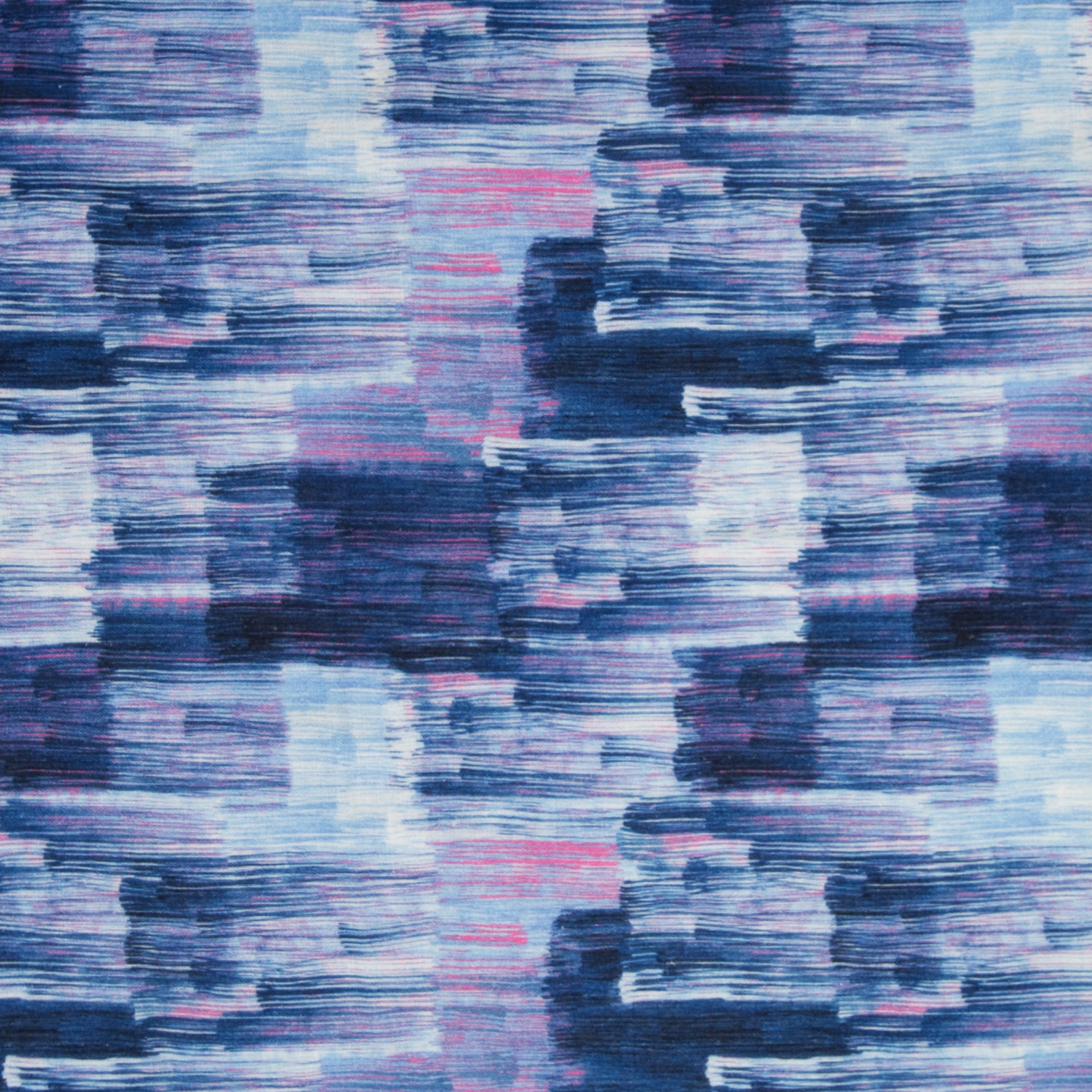 2X Slub Musliin  Graphic rosa/navy