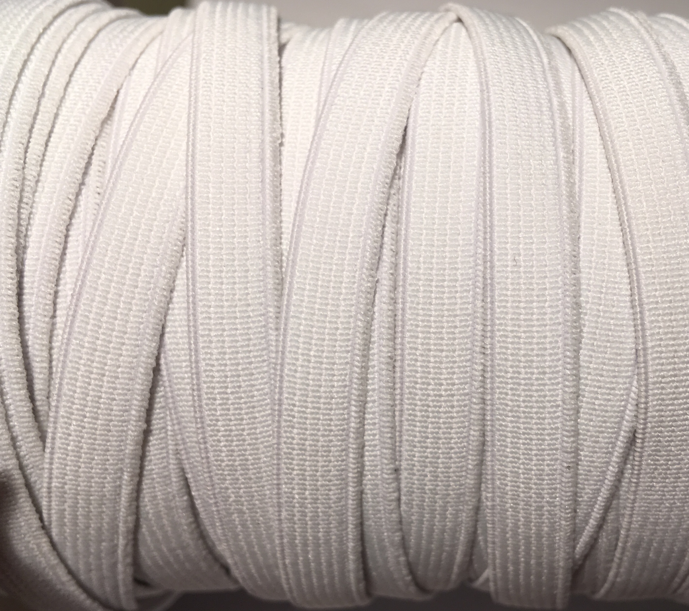 Pesukumm valge 7-8 mm, 1 m