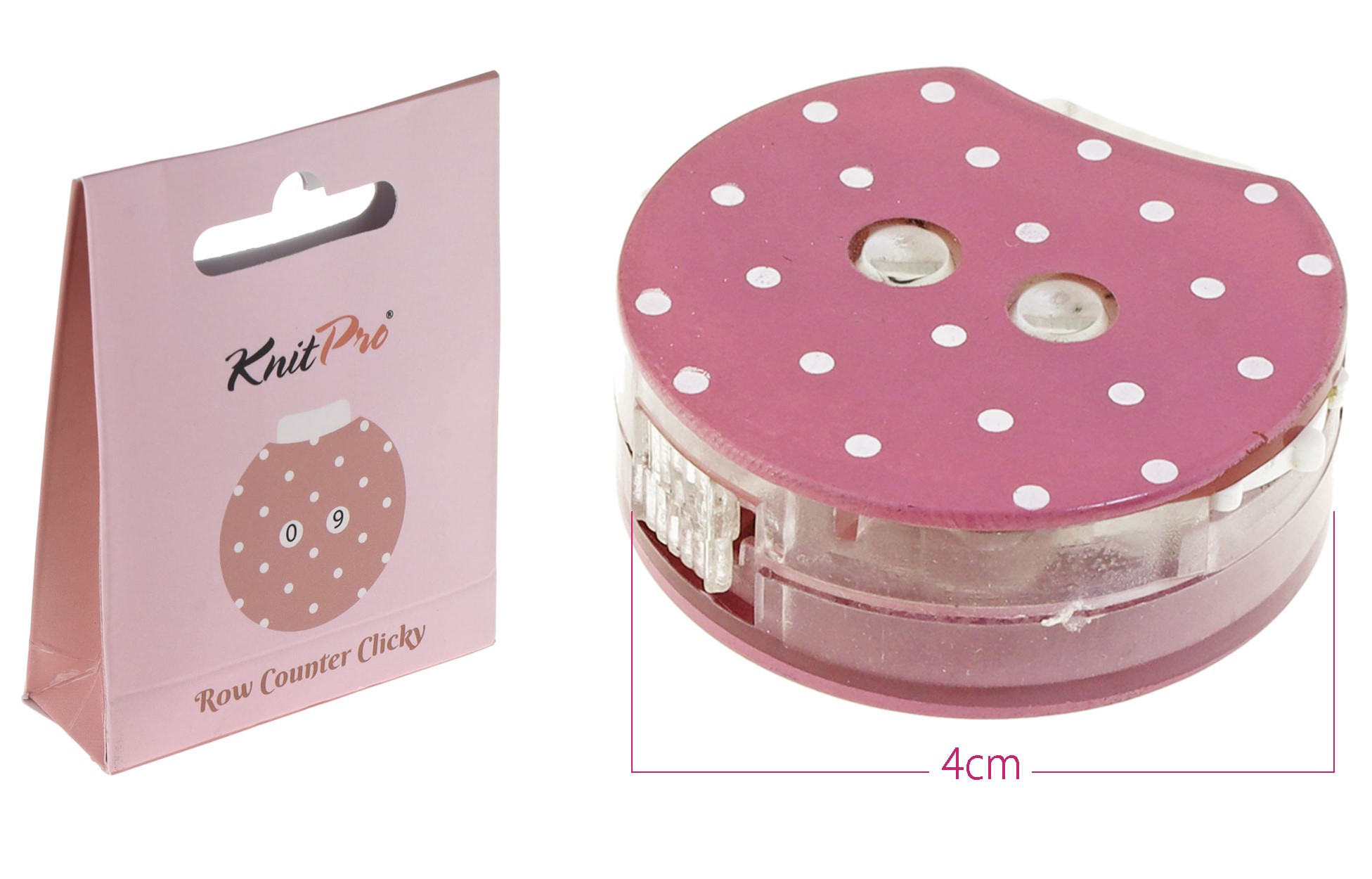 KnitPro Silmuste või realugeja Clicky