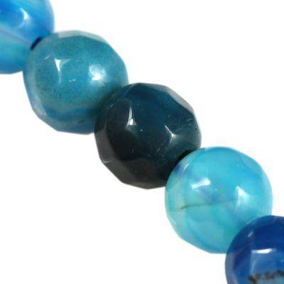 Sinine ahhaat, lihvitud, 6 mm 