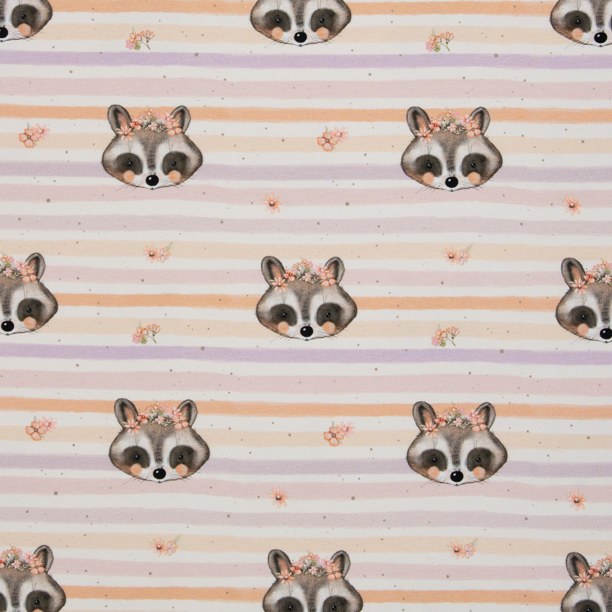 Dressikangas Monty raccoon, digiprint