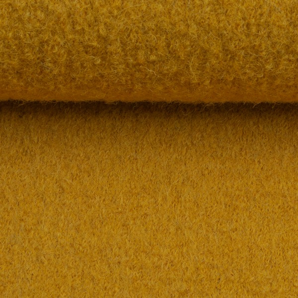 100% villane kangas ookerkollane