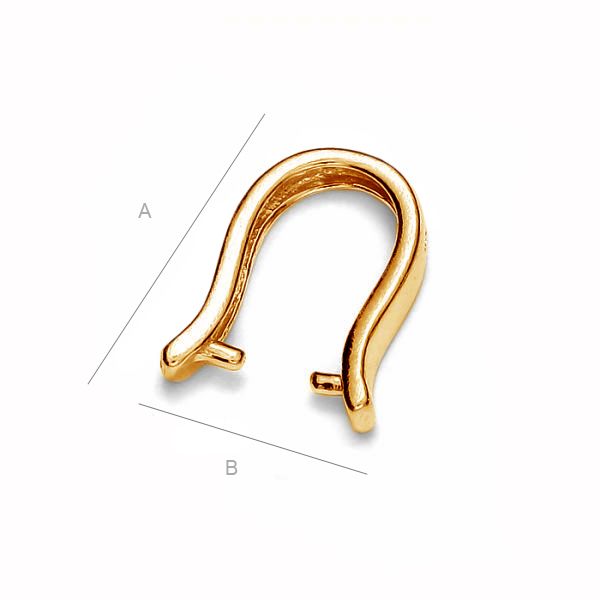 Ripatsihaak Swarovskitele 24 K