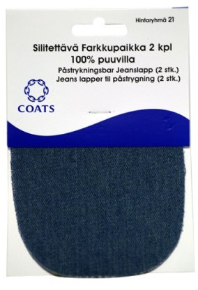 Triigitav teksapaik t.sinine 2 tk