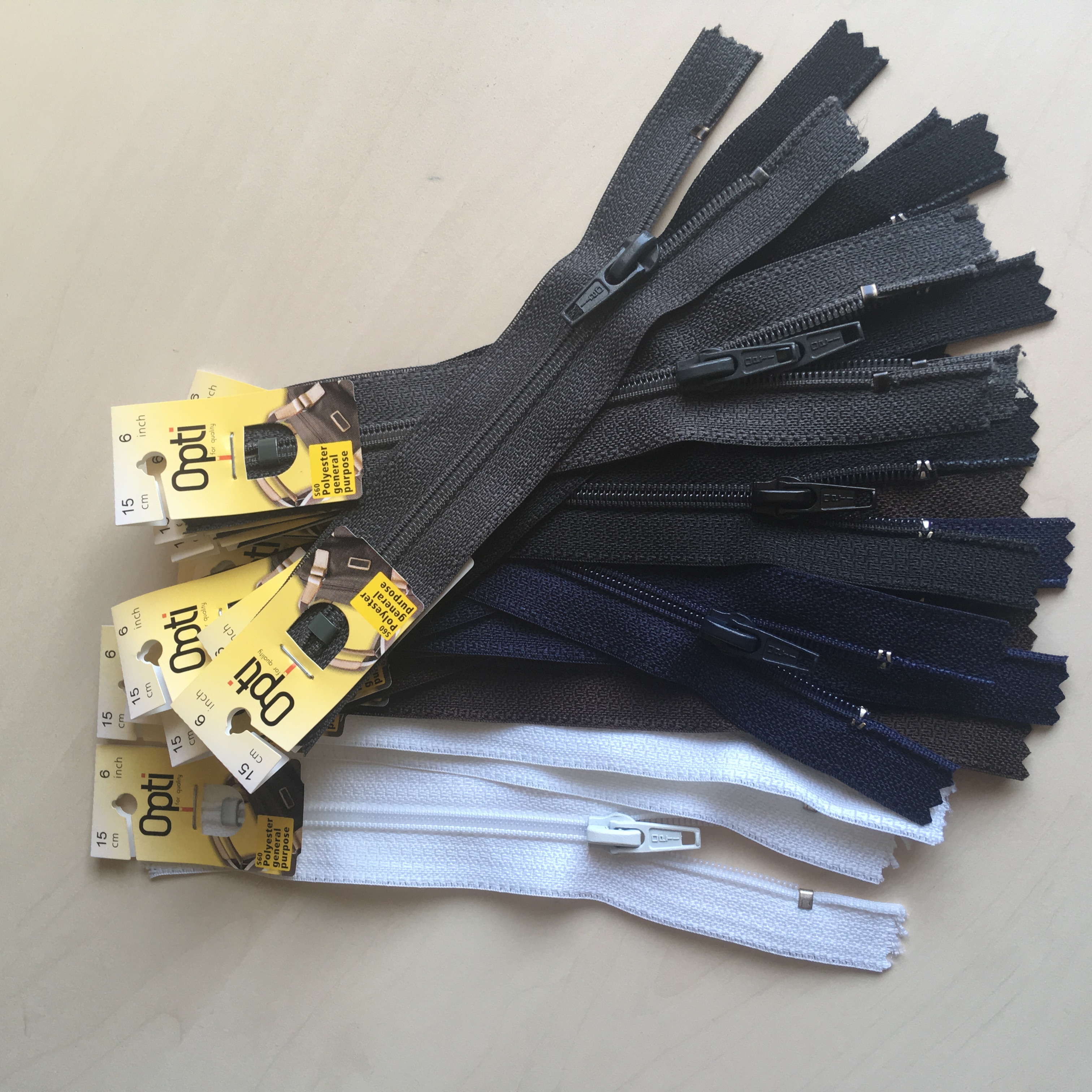 OPTI spiraal tõmblukk 6 mm kinnine