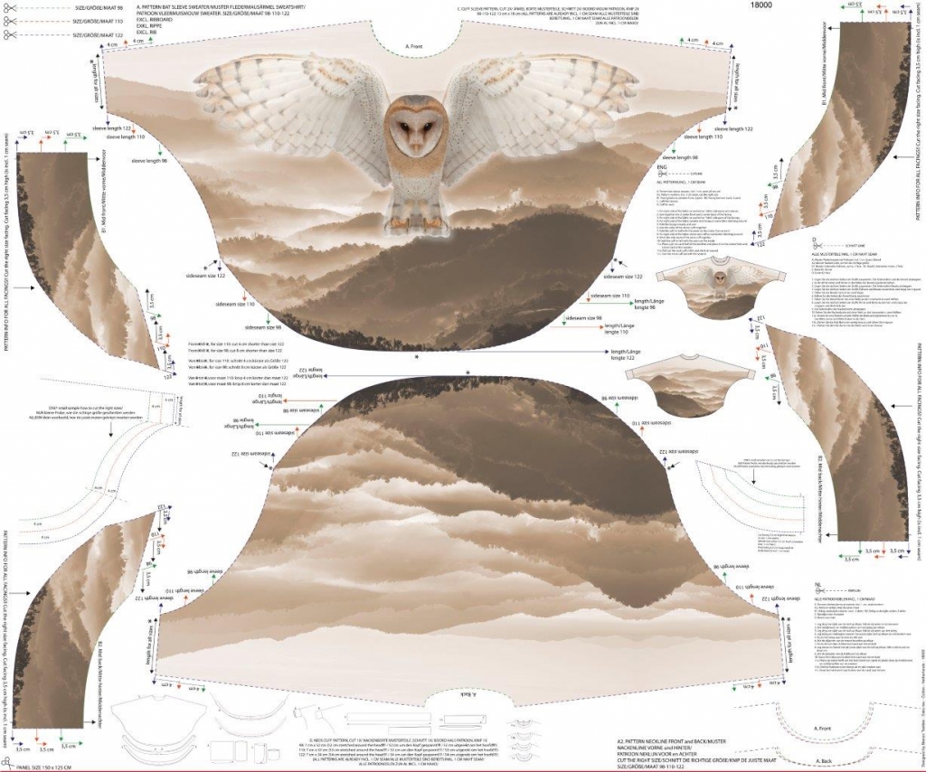 FT poncho kupong öökulliga