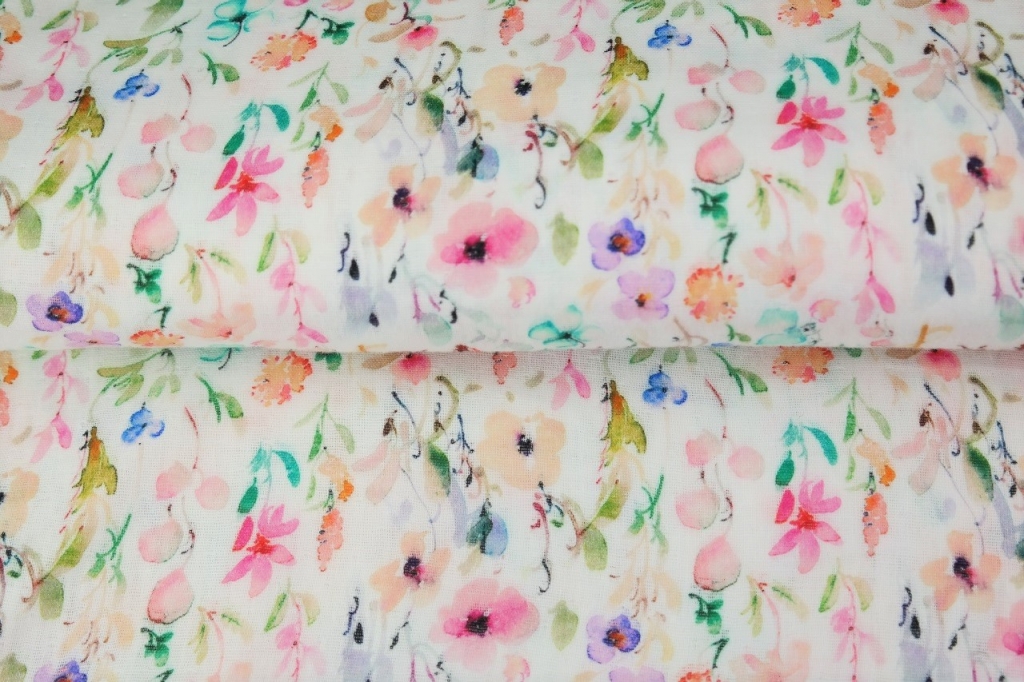 Musliin suvelilled, digiprint 