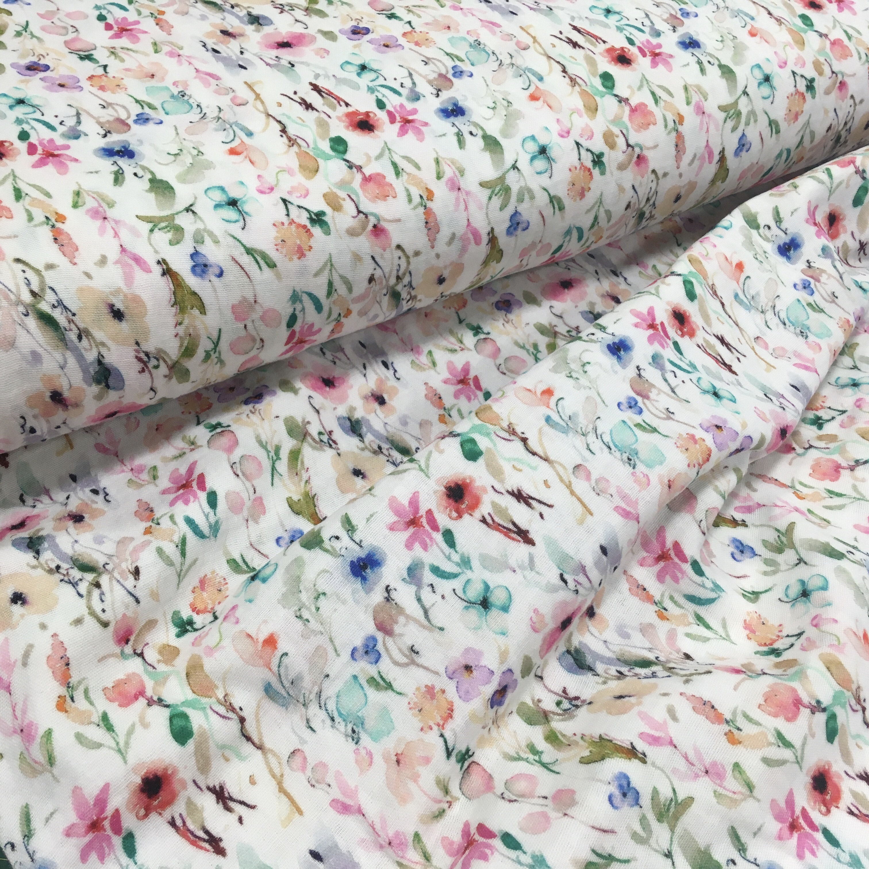 Musliin suvelilled, digiprint 