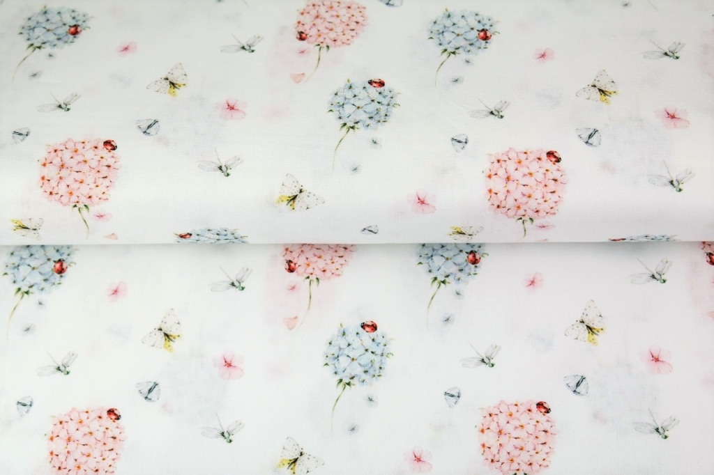 Trikotaaž Meelespea pallid ja lepatriinud, digital print