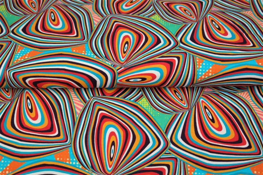 Viskoostrikotaaž Retro