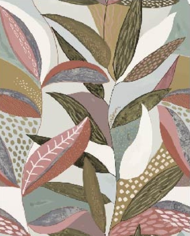 Trikotaaž Urban Jungle, digital print