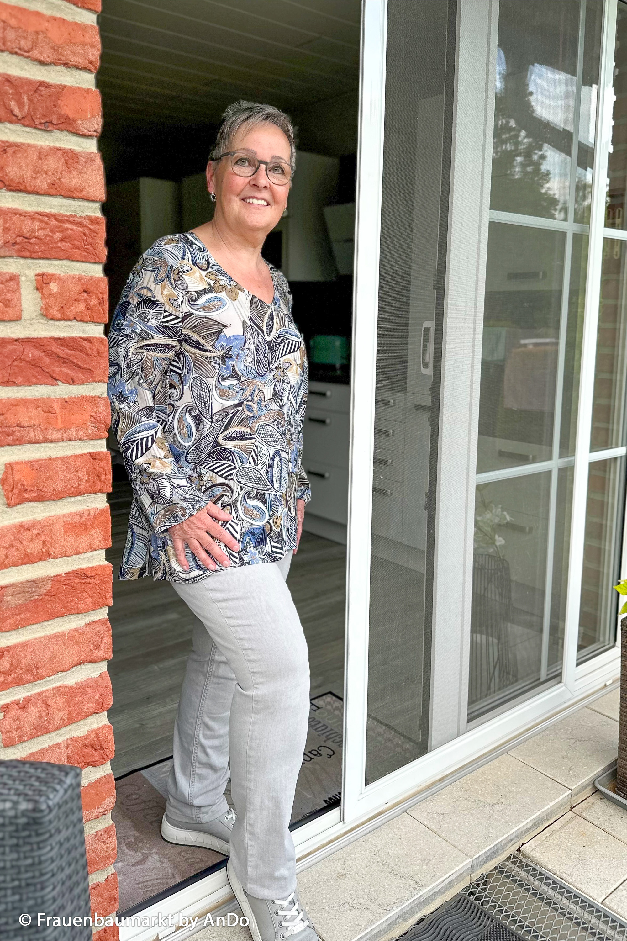 Viskoos Paris Paisley