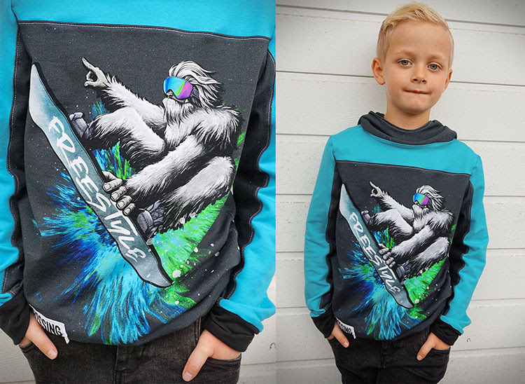 FT kupong Yeti värviline