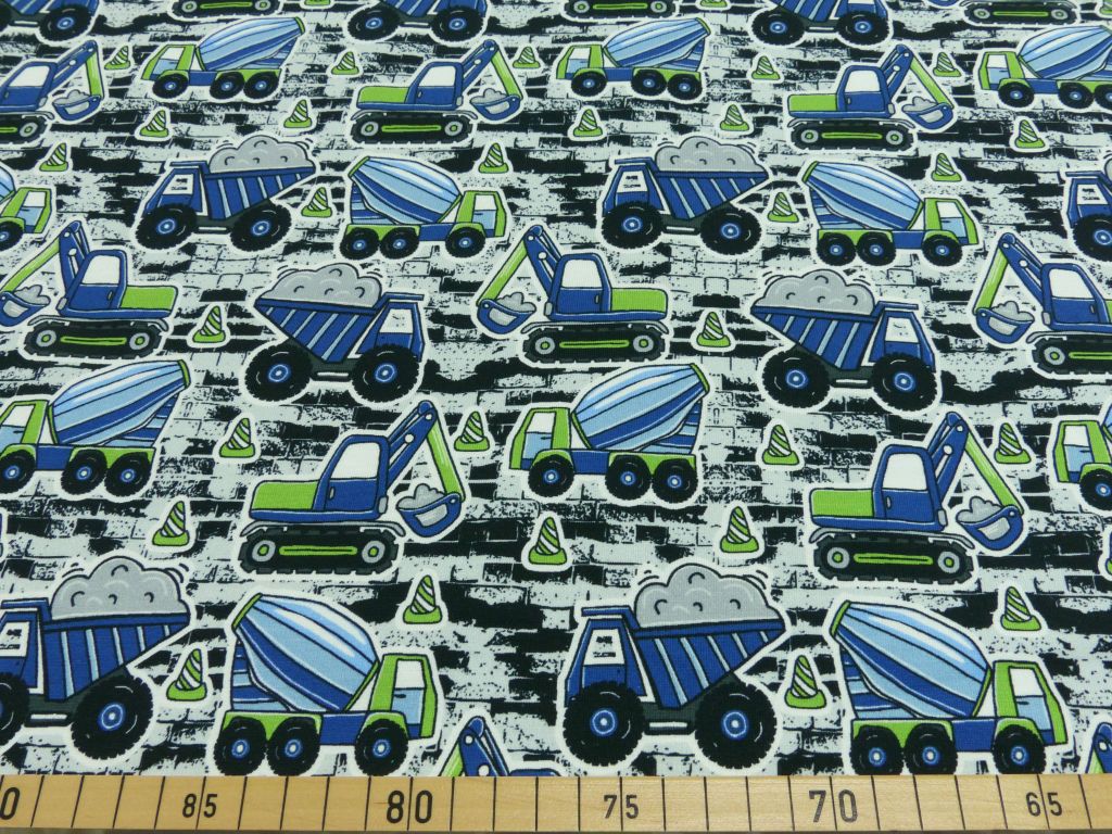 Ehitussõidukid, sinine