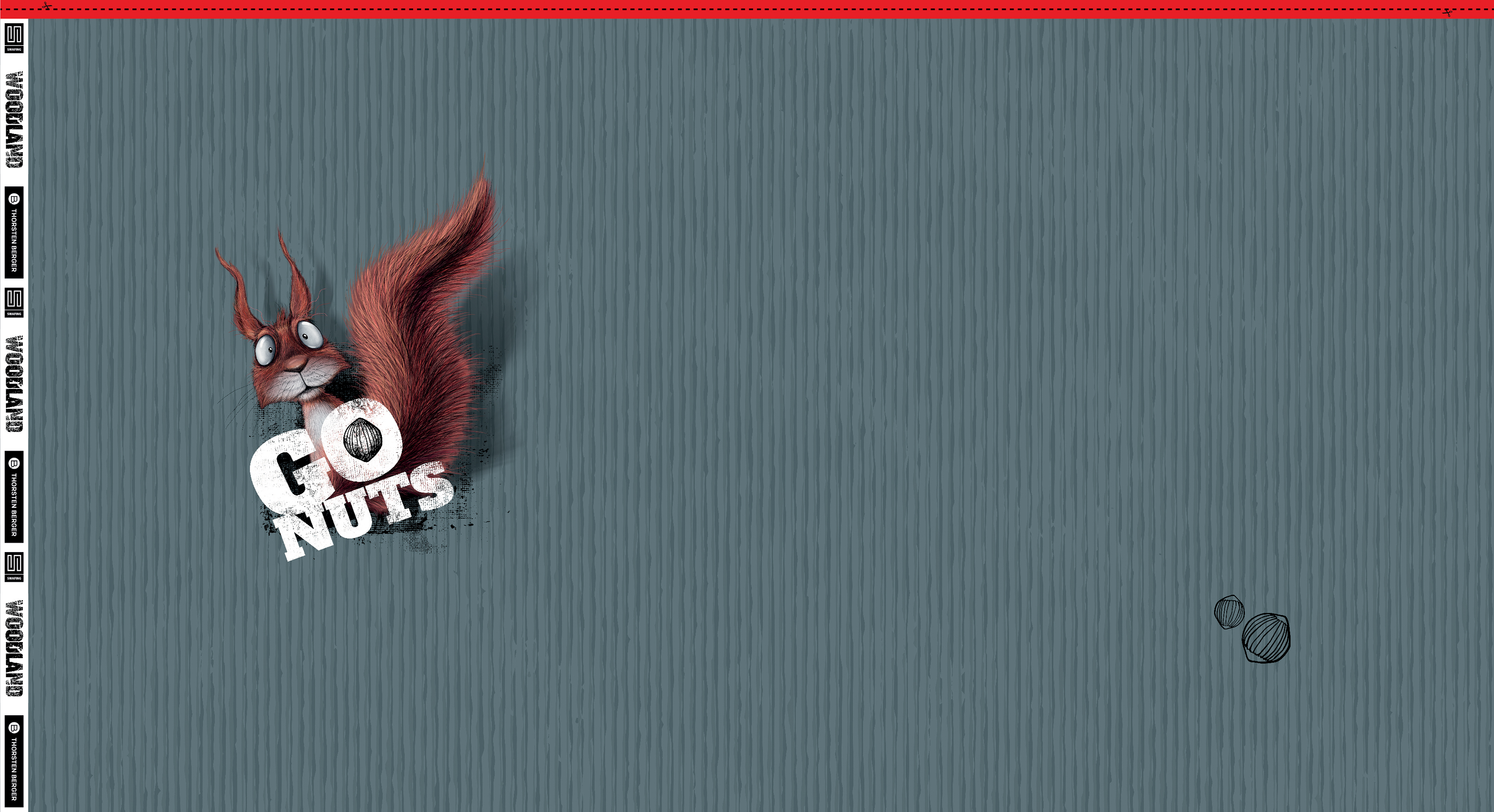 Dressikanga kupong Go Nuts triipudega