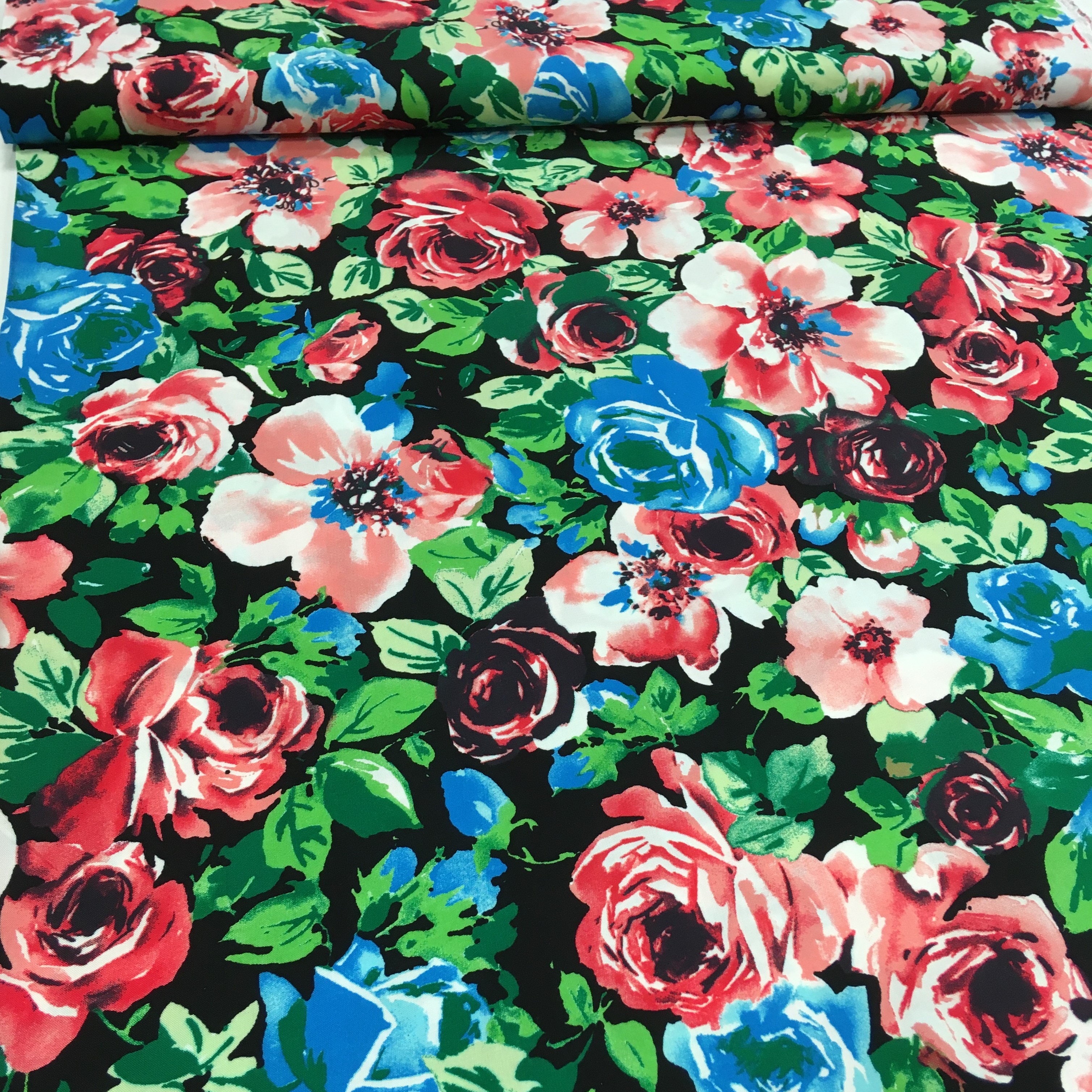 Viskoos kirjud lilled