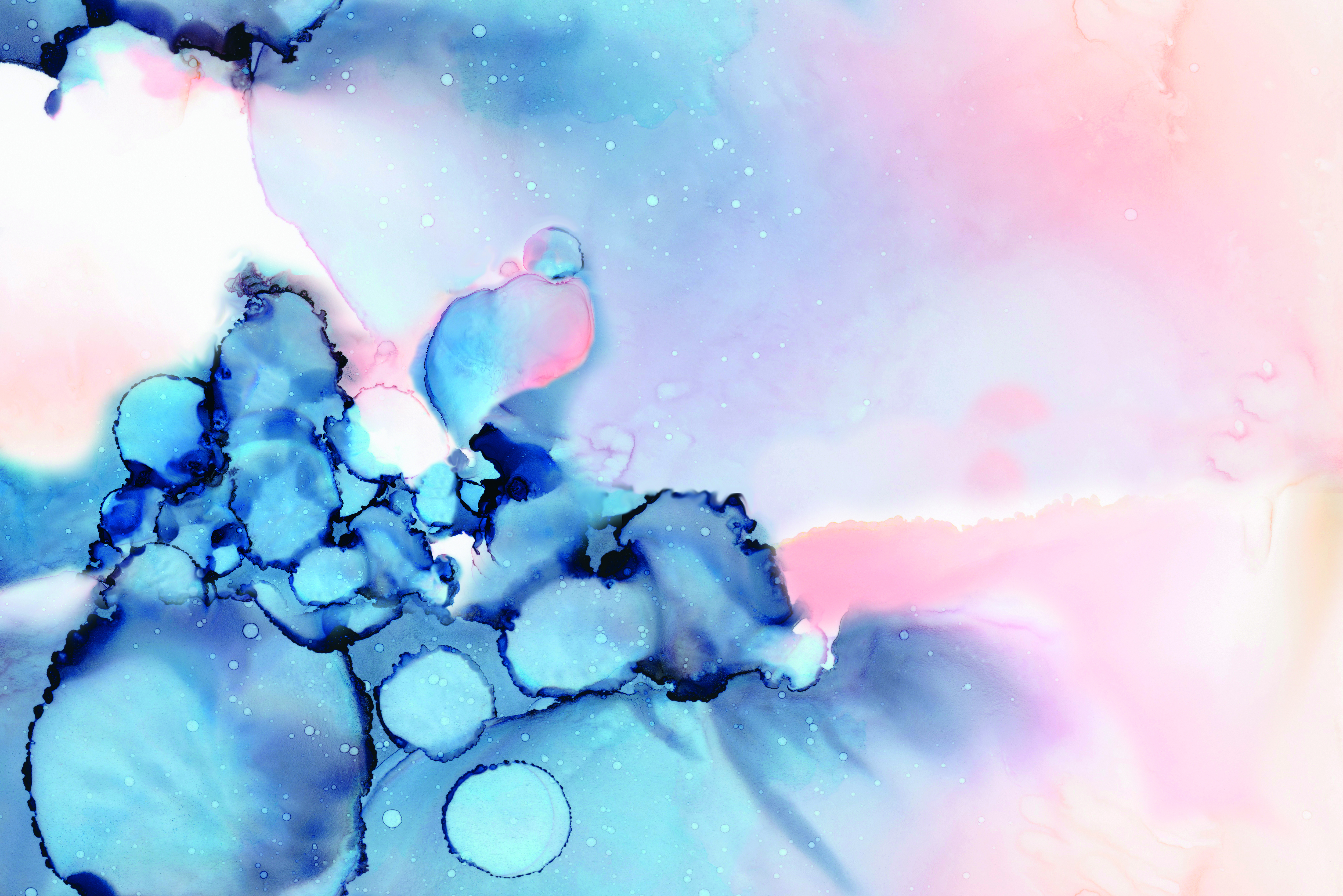 Puuvillane kangas Inked