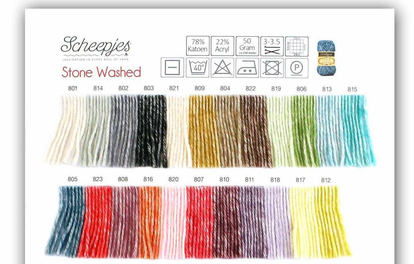 Scheepjes Stone Washed