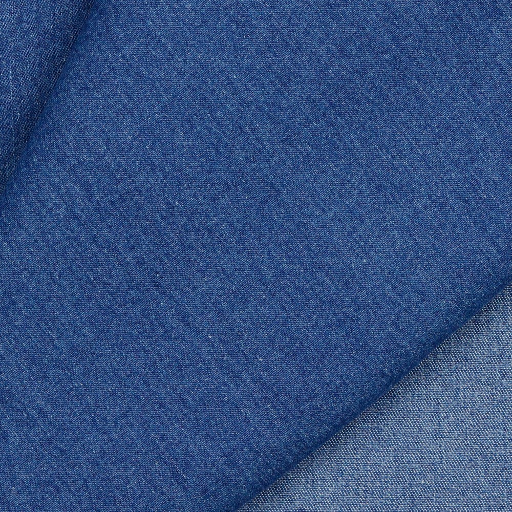 Jeans stretch 90z Recycled cotton, dark blue
