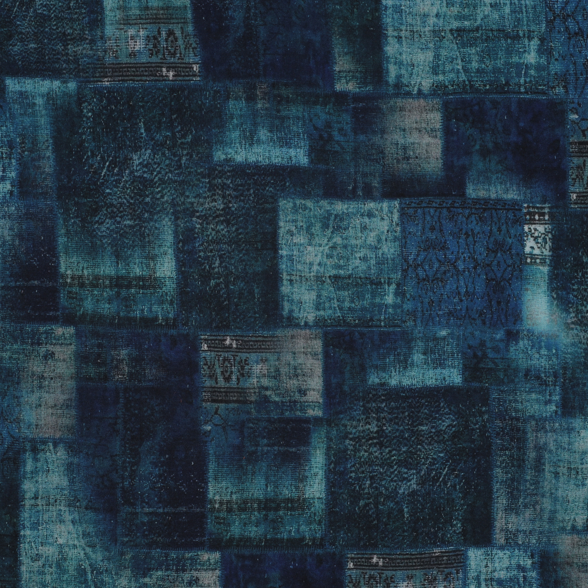 Viskoos Radiance Digital Abstract multi blue
