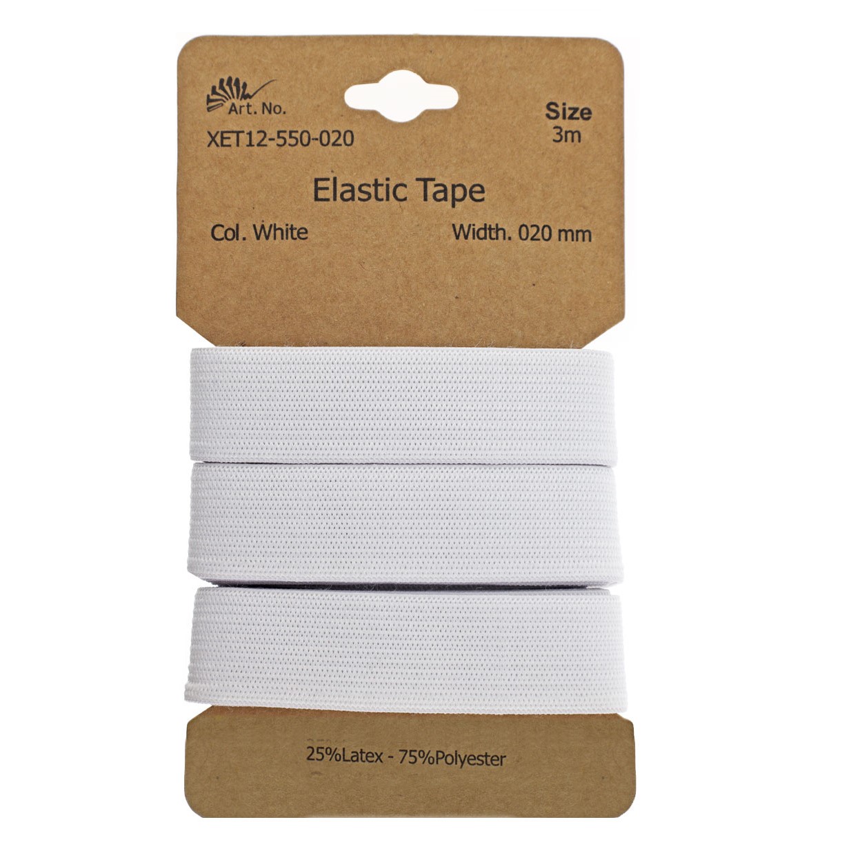 Pehme pesukumm 20 mm. väikepakk 3 m