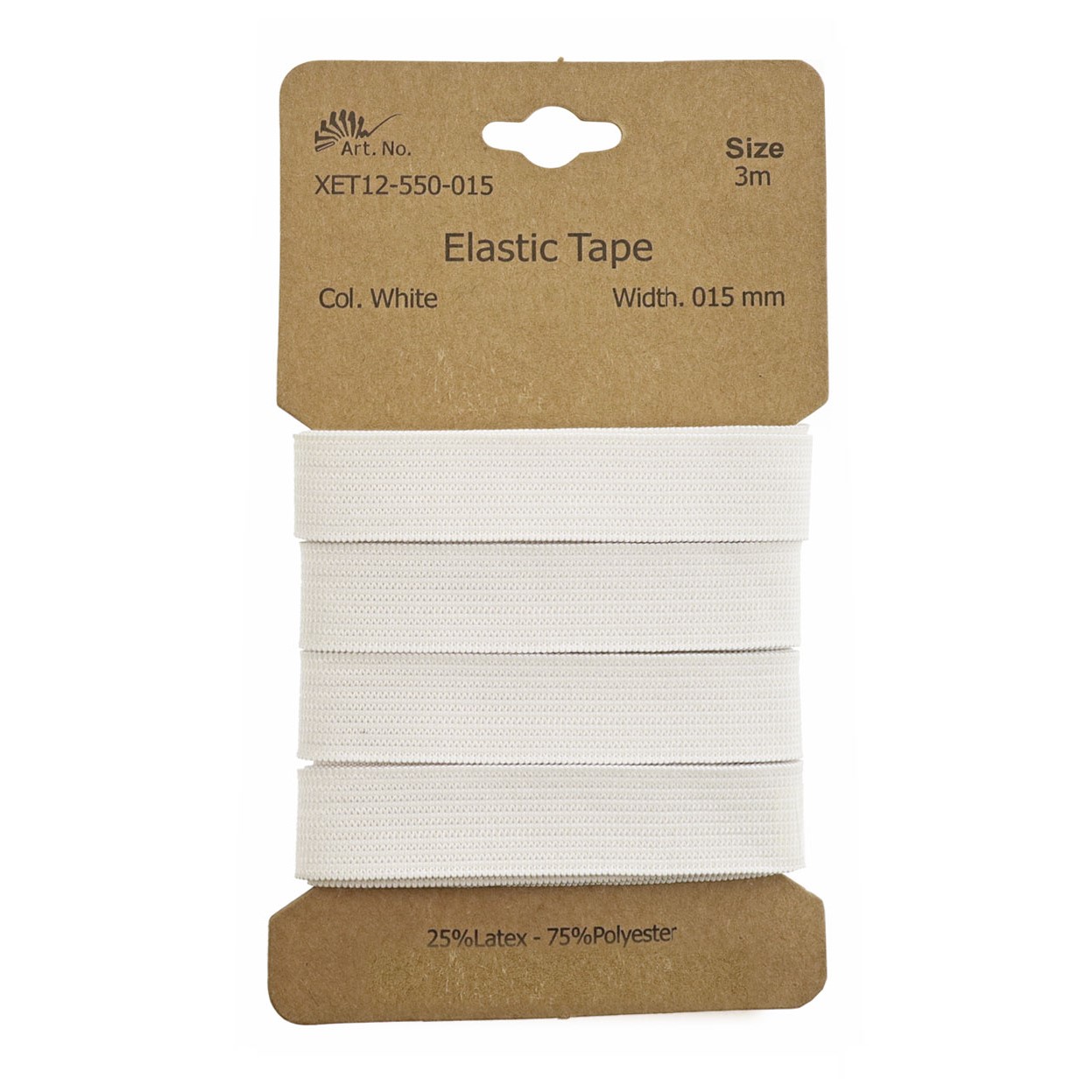 Pehme pesukumm 15 mm. väikepakk 3 m