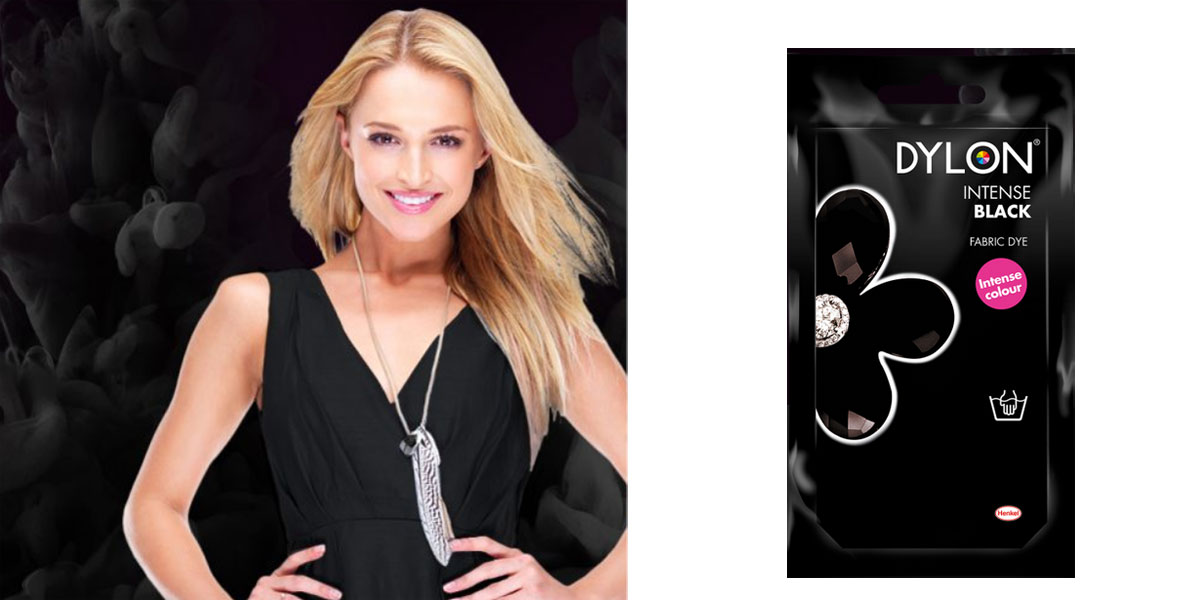 DYLON Tekstiilivärv käsipesu Velvet Black 50 g
