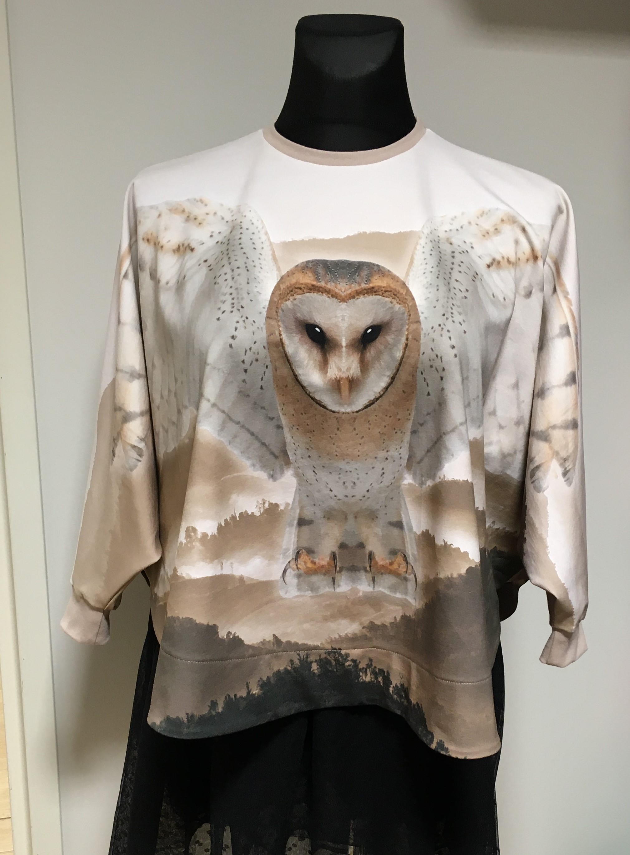 FT poncho öökulliga s.152