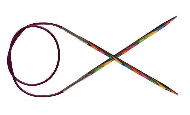 KnitPro Symfonie fikseeritud ringvardad 80 cm