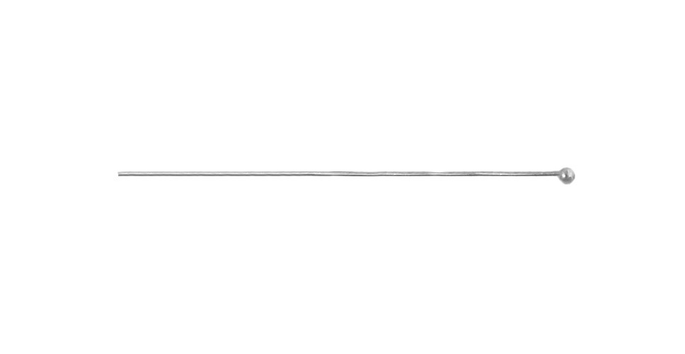 Ehtenõel nupuga hõbedane 5 cm, 20 tk.