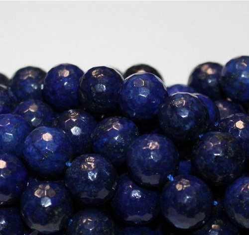 Lapis lazuli, lihvitud 8 mm