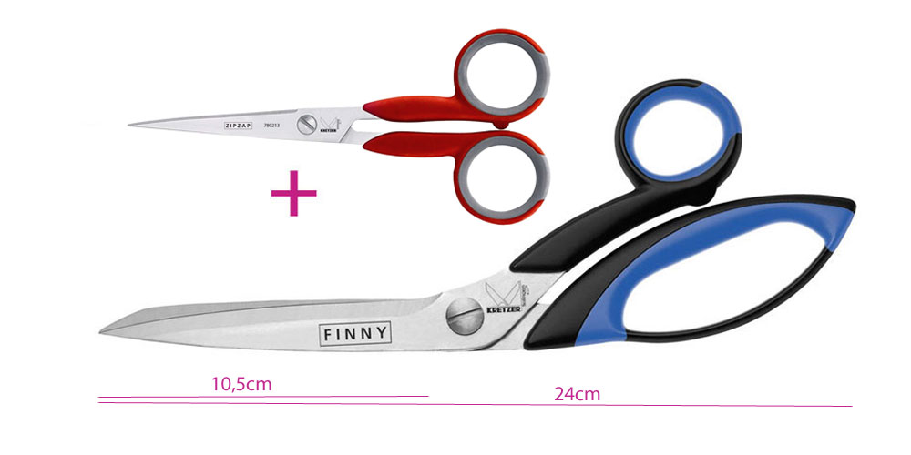 Rätsepakäärid PROFI 24 cm+13 cm Kretzer