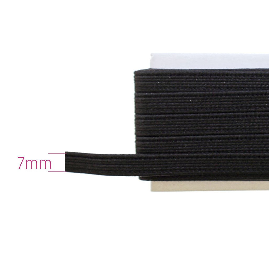 Pesukumm must 7 mm 10 m väikepakk